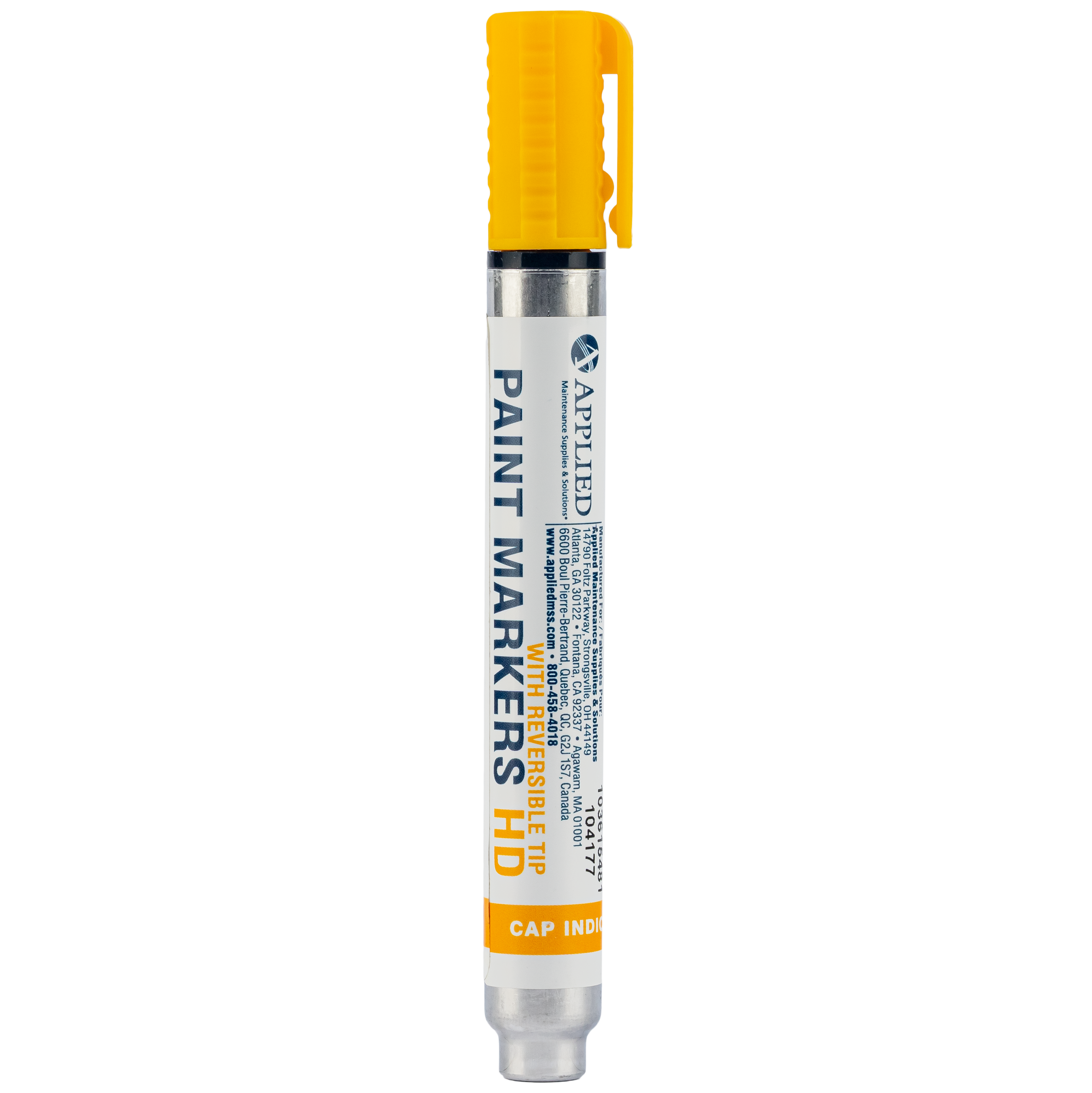 Heavy Duty Industrial Paint Markers with Reversible Tip - Yellow - Q24
